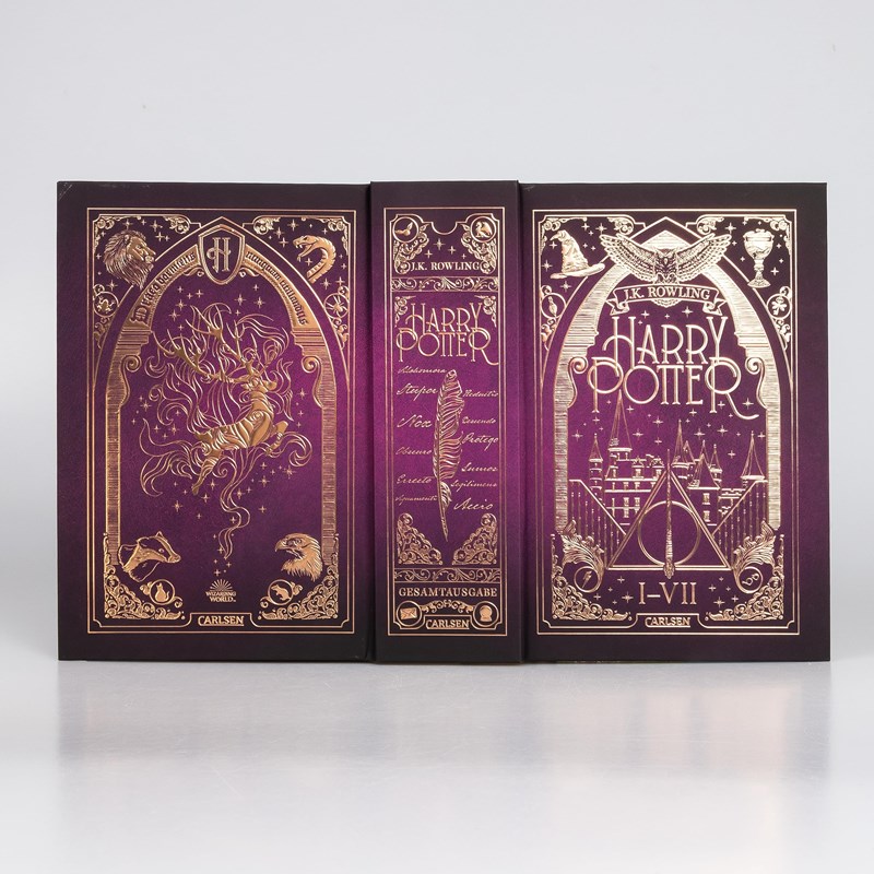 Harry Potter en ALLEMAND - Édition complète 7 tomes en 1 volume (Carlsen)