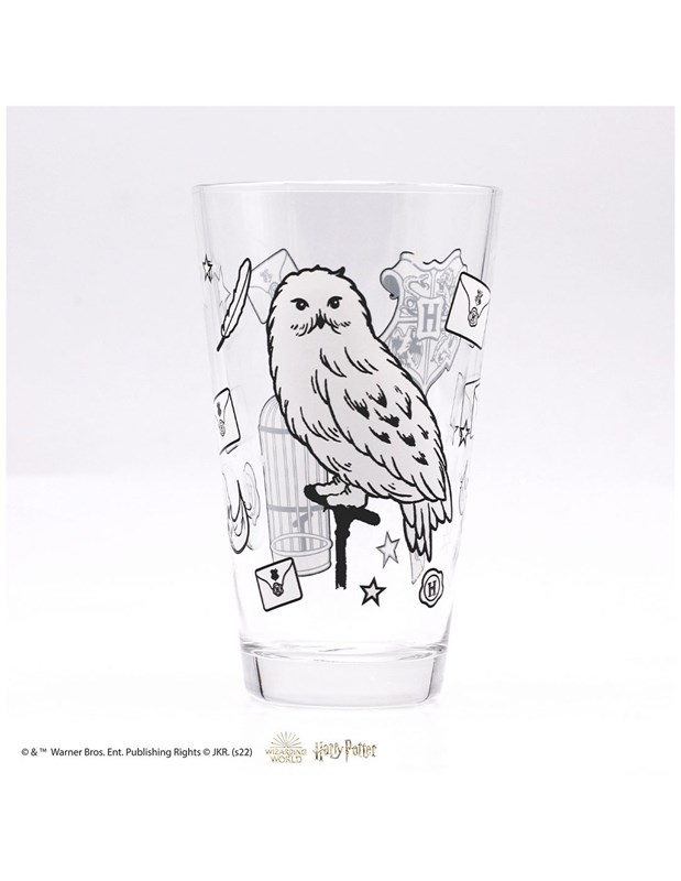 Verre à colorier Hedwige - Harry Potter