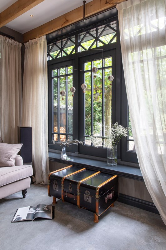 Table basse - Coffre malle de voyage