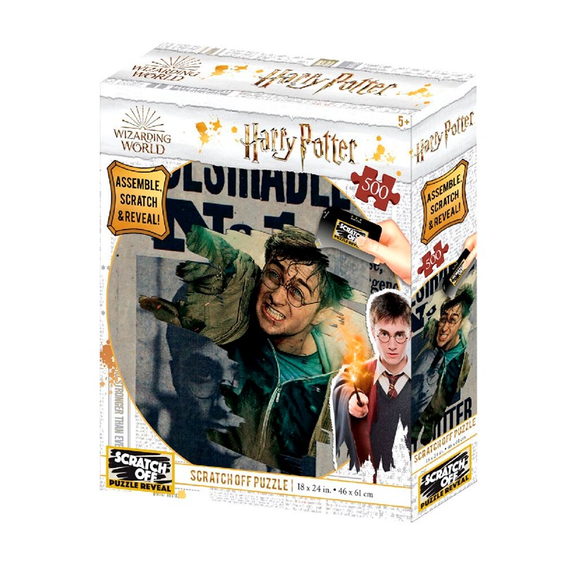 Puzzle à gratter Scratch Off Harry Potter Undesirable n°1