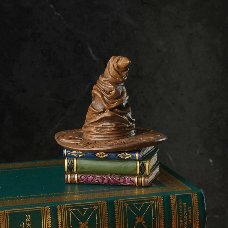 Mini figurine Choixpeau sur livres par Jim Shore - Harry Potter