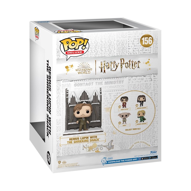 Funko Pop! Deluxe: Harry Potter Hogsmeade - Shrieking Shack with Remus Lupin