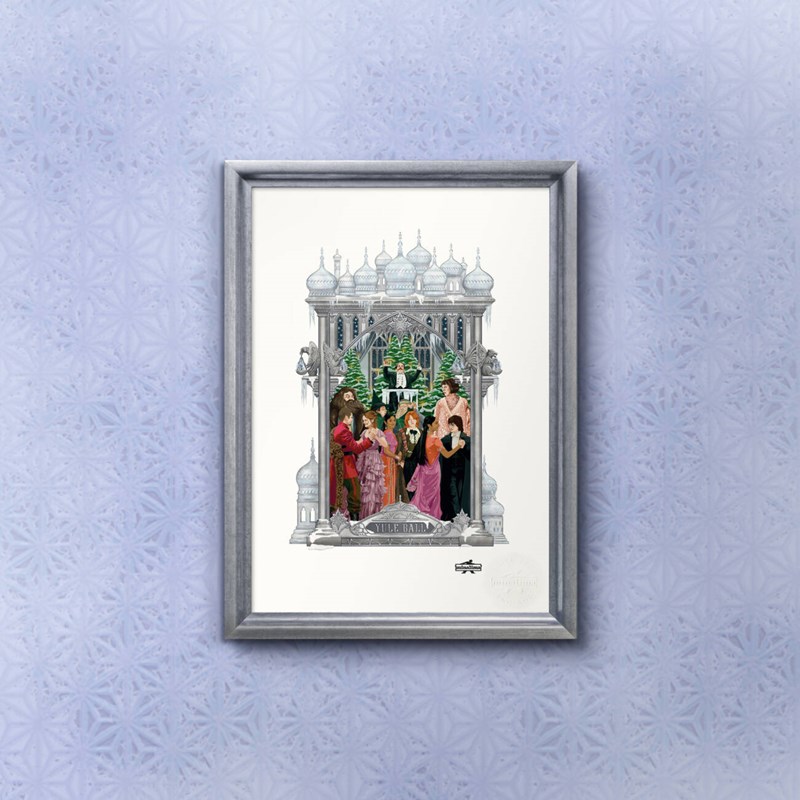 Art Print Yule Ball MinaLima - Harry Potter