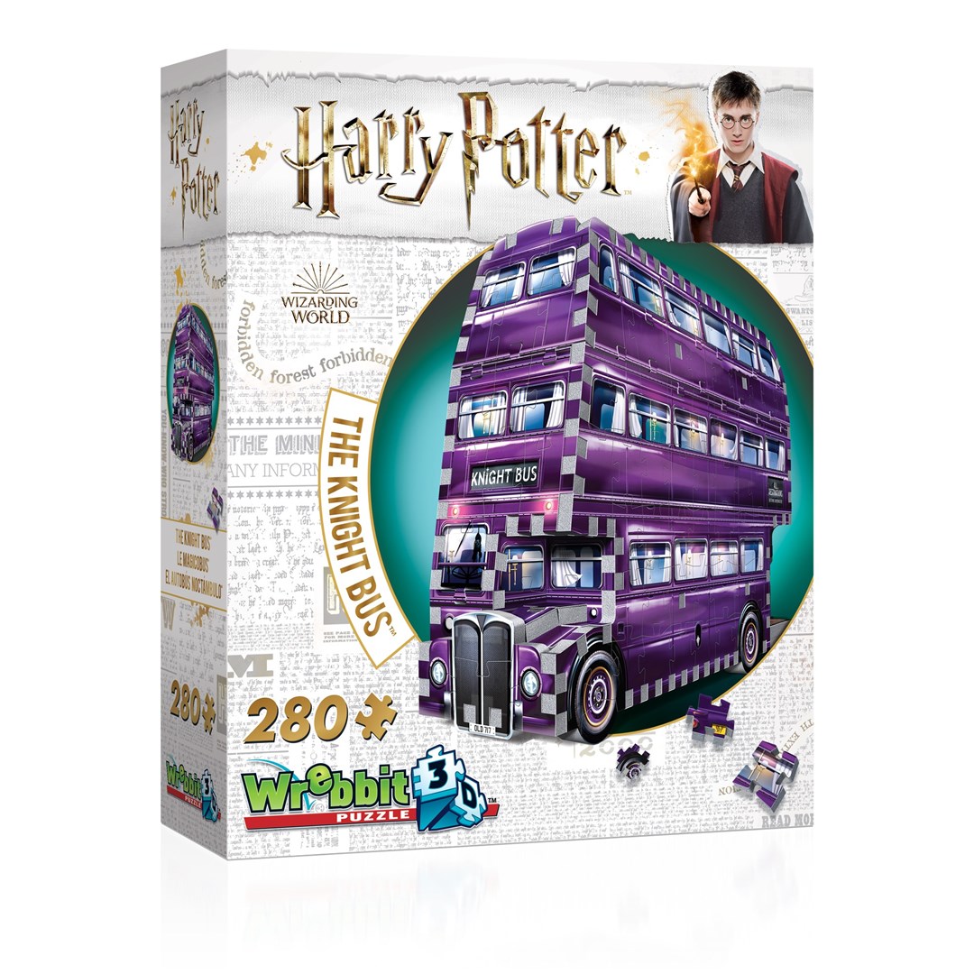 puzzle 3D knight bus harry potter