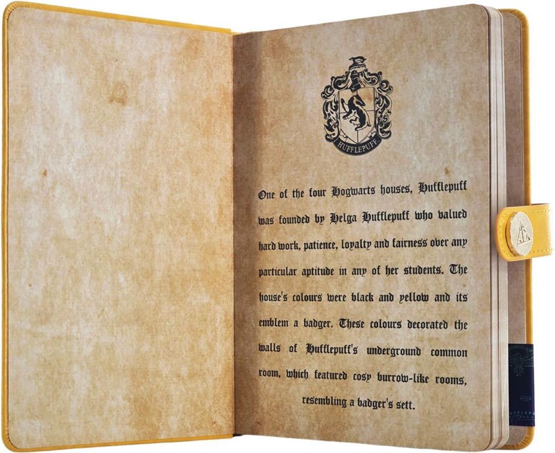Carnet premium Poufsouffle - Harry Potter