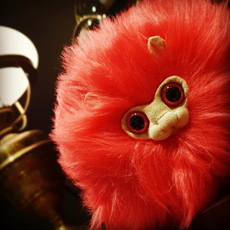 Peluche Boursouflet Rose - Noble Collection - Harry Potter