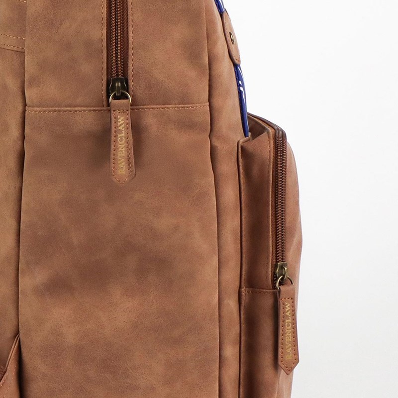 SAC A DOS CUIR BRUN CASUAL SERDAIGLE - HARRY POTTER