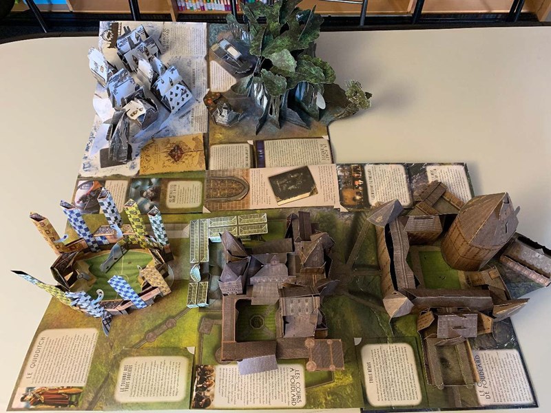 Le Grand Livre POP-UP de Poudlard ÉDITION COFFRET