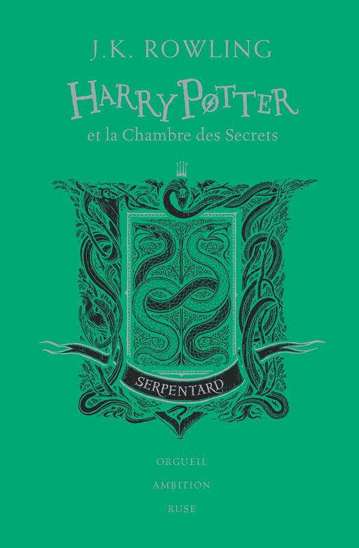 Edition Serpentard 20 ans Harry Potter et la Chambre des Secrets
