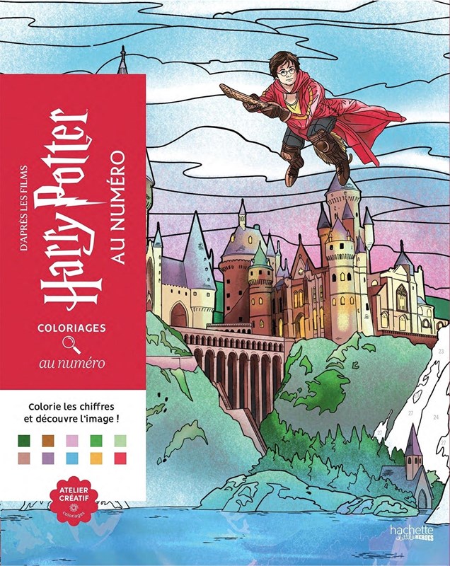 HARRY POTTER COLORIAGE AU NUMERO