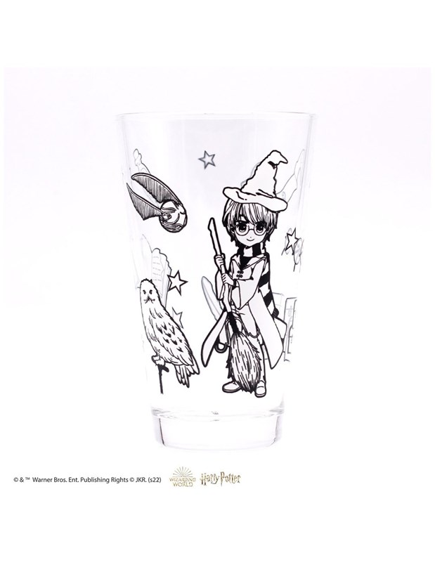 Verre à colorier Harry Potter - Arribas