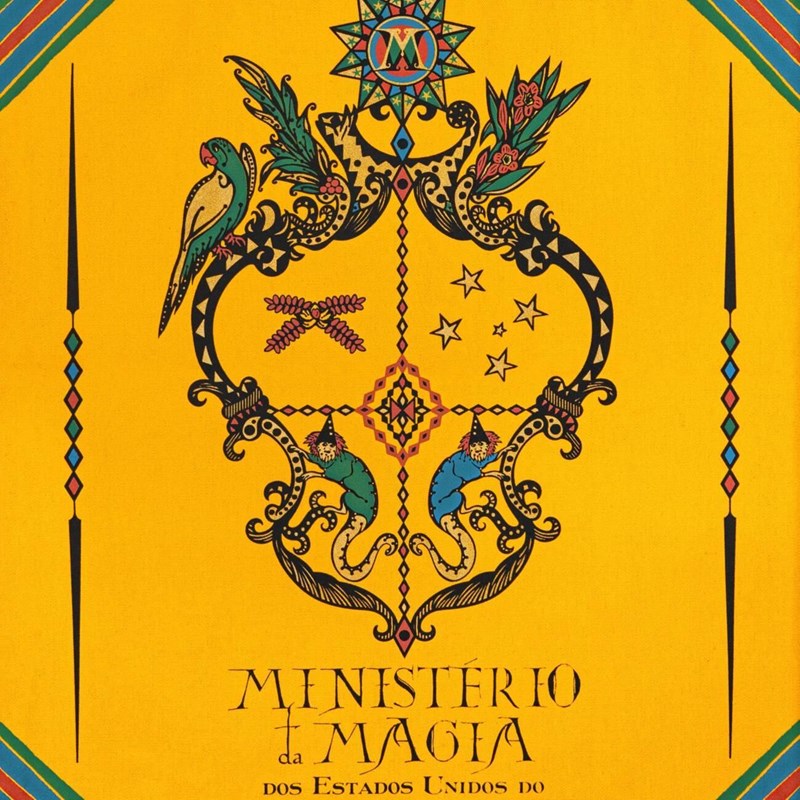 Carte postale insigne électoral Vicencia Santos - Les Animaux Fantastiques