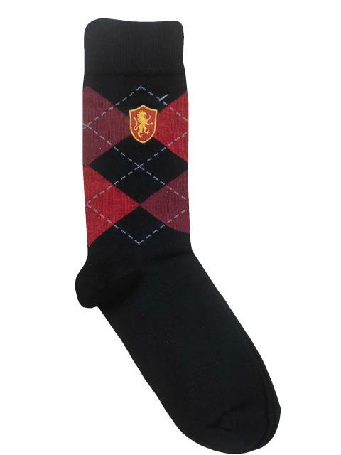 Paire chaussettes argyle Gryffondor - Harry Potter