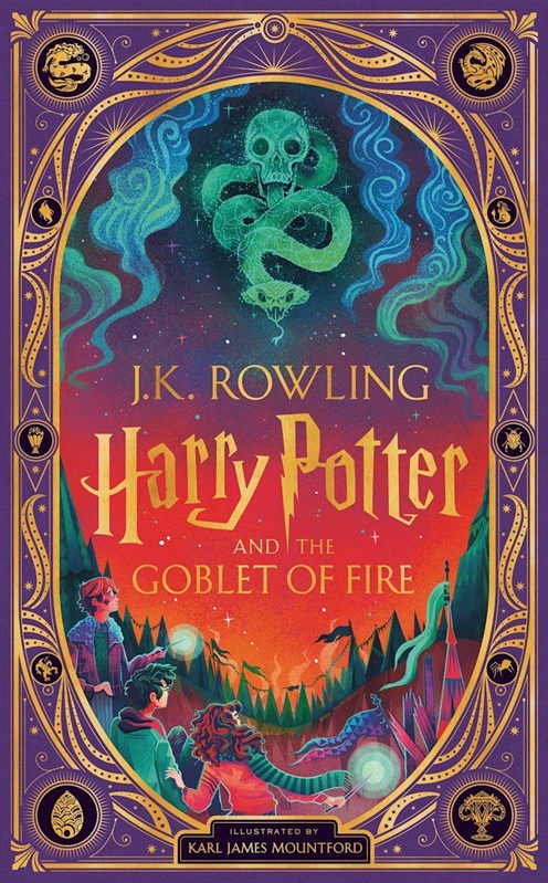 Harry Potter and the Goblet of Fire illustrated by Karl James Mountford