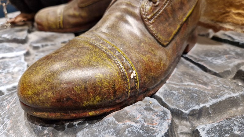 MODÈLE D'EXPO Statue 1:1 Norbert Dragonneau éd. lim. 444 ex. - Les Animaux Fantastiques