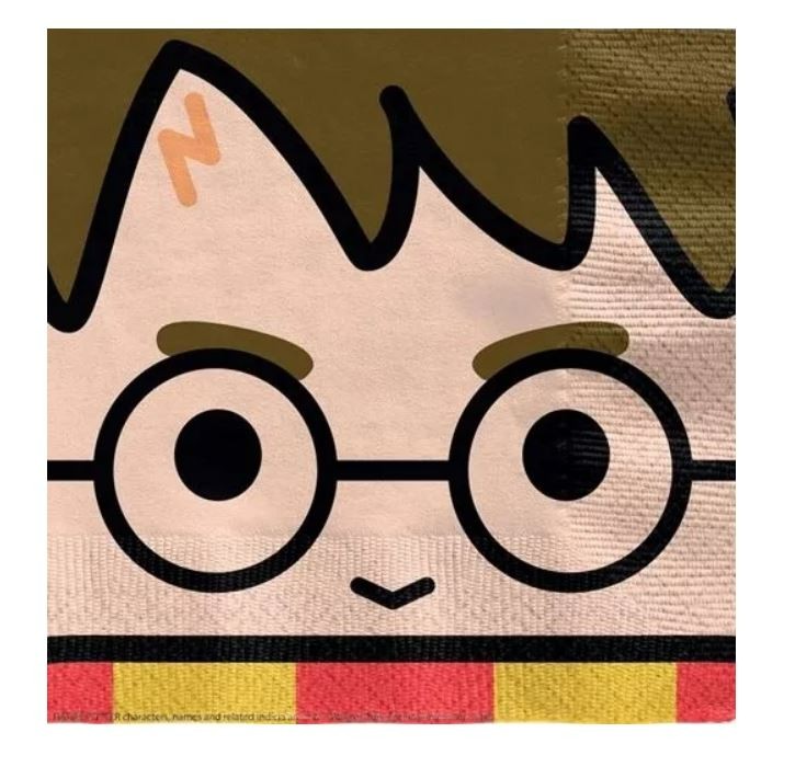 Pack 16 serviettes en papier Harry Potter