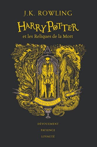 harry potter et les reliques de la mort edition 20 ans poufsouffle