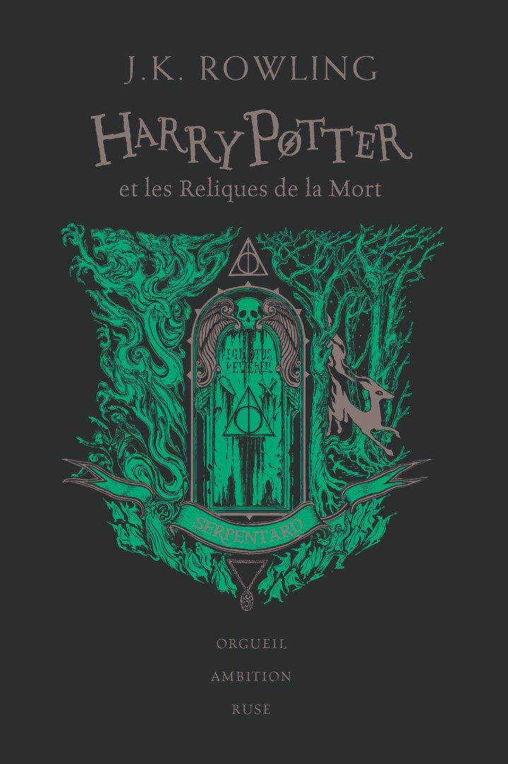 harry potter et les reliques de la mort edition 20 ans serpentard