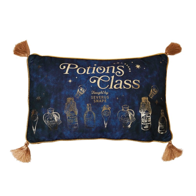 COUSSIN VELOURS ALUMNI - CLASSE DE POTIONS - HARRY POTTER