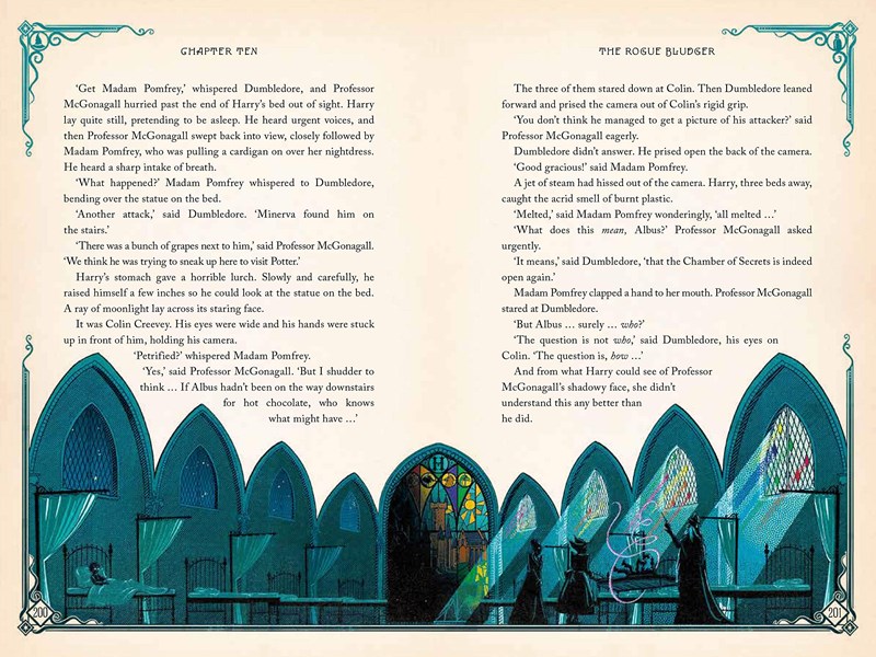 Harry Potter and the Chamber of Secrets (ENGLISH) - Illustré par MinaLima