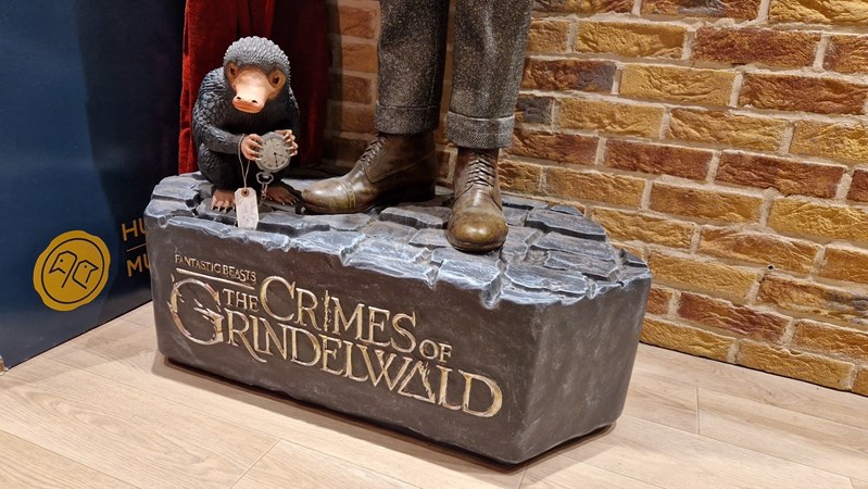 MODÈLE D'EXPO Statue 1:1 Norbert Dragonneau éd. lim. 444 ex. - Les Animaux Fantastiques