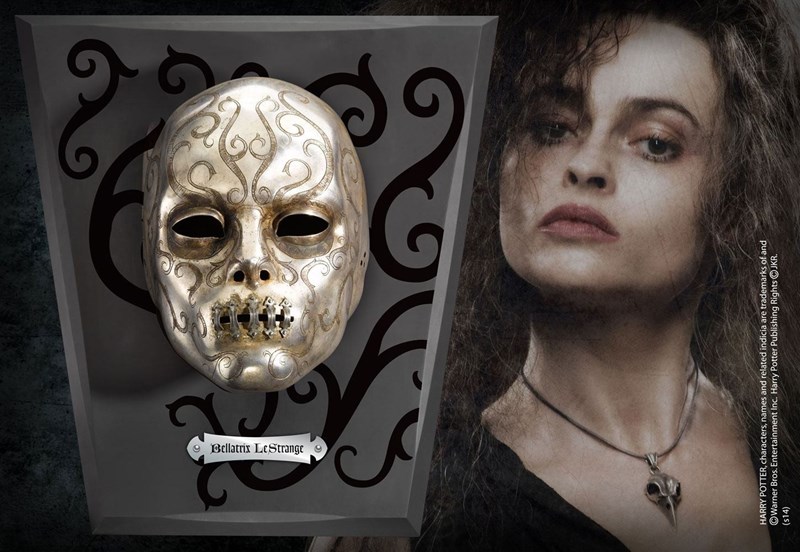Masque Bellatrix Lestrange - Noble Collection Harry Potter