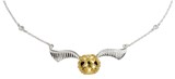 collier pendentif vif d'or plaqué or 24 carats harry potter noble collection