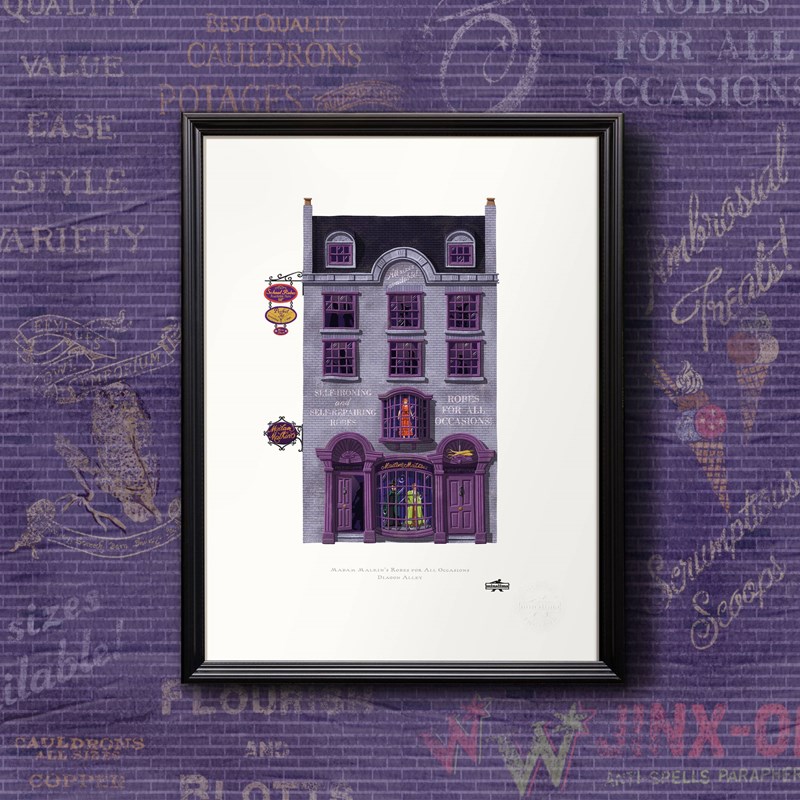 Art print boutique Madame Guipure MinaLima - Harry Potter