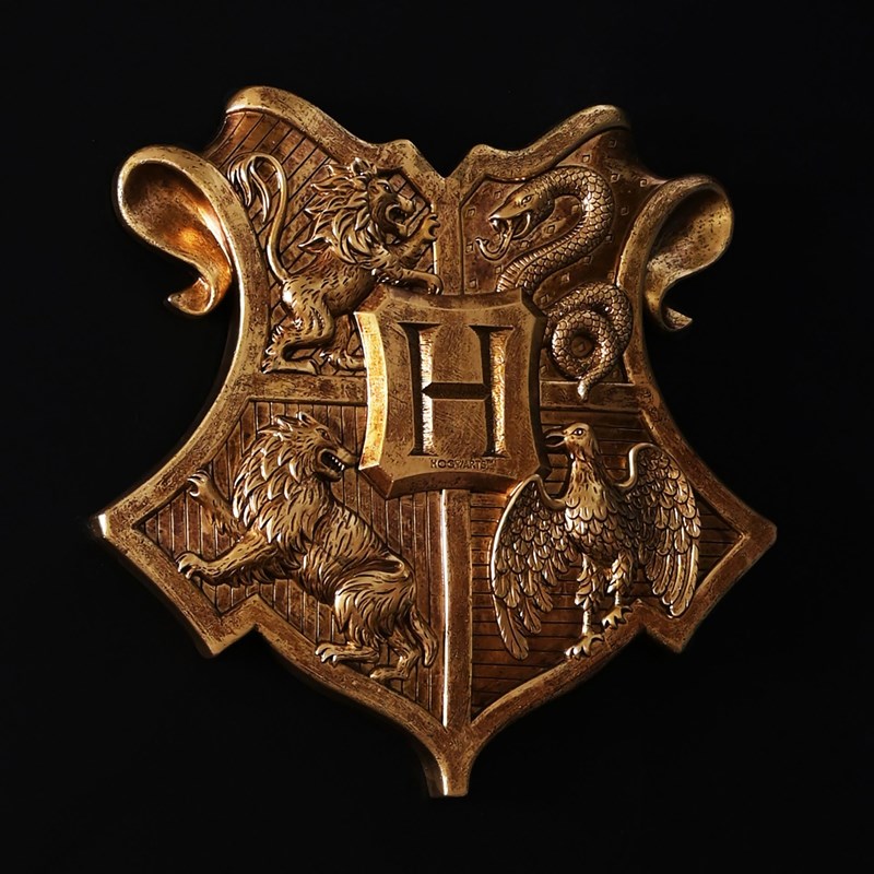 Blason mural Poudlard 3D - Harry Potter
