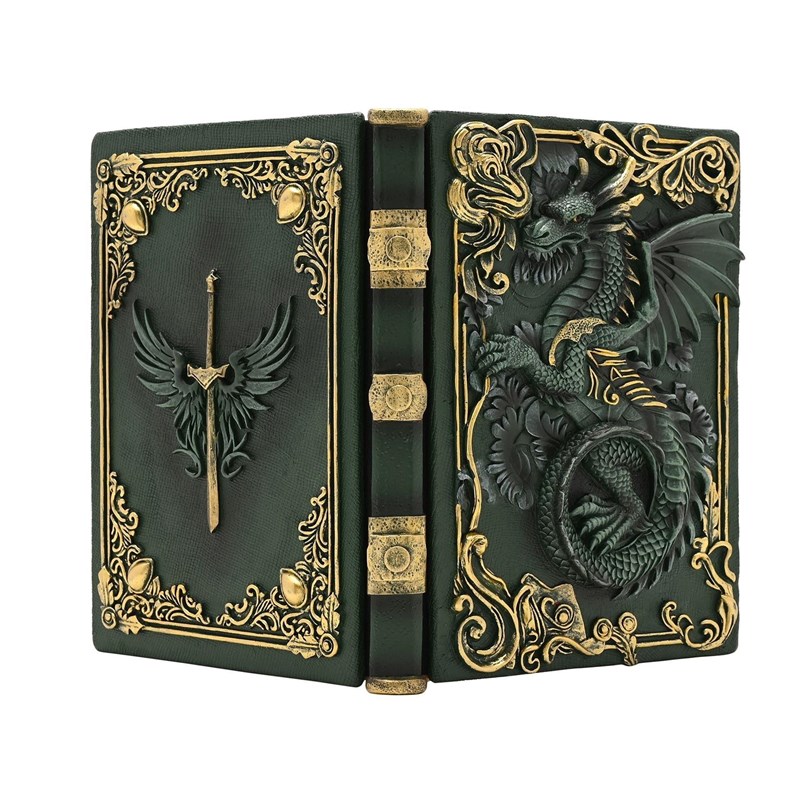 Carnet dragon vert 3D - Mystic Legends