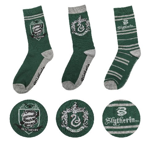 Chaussettes Serpentard (3 paires)