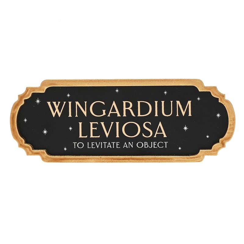 Plaque sortilège Wingardium Leviosa - Harry Potter