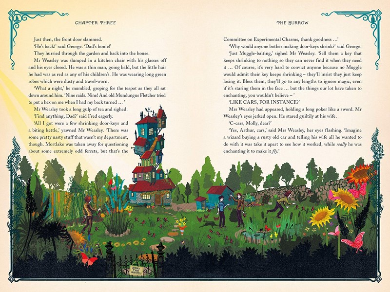 Harry Potter and the Chamber of Secrets (ENGLISH) - Illustré par MinaLima