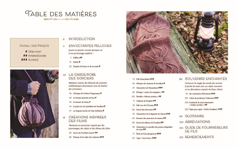 Harry Potter - La Magie du Tricot 2 - Nouveaux modèles