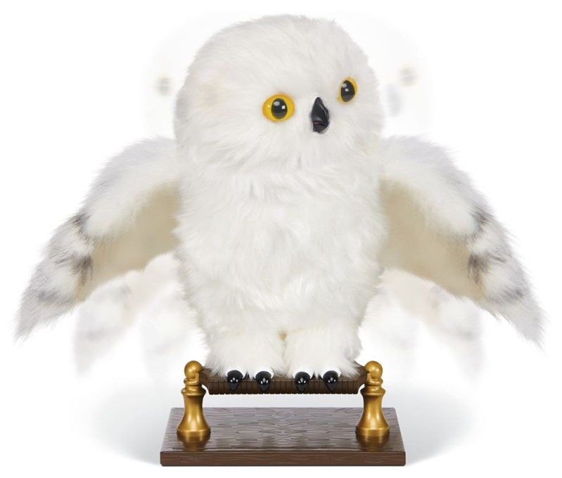 Peluche Hedwige enchantée interactive