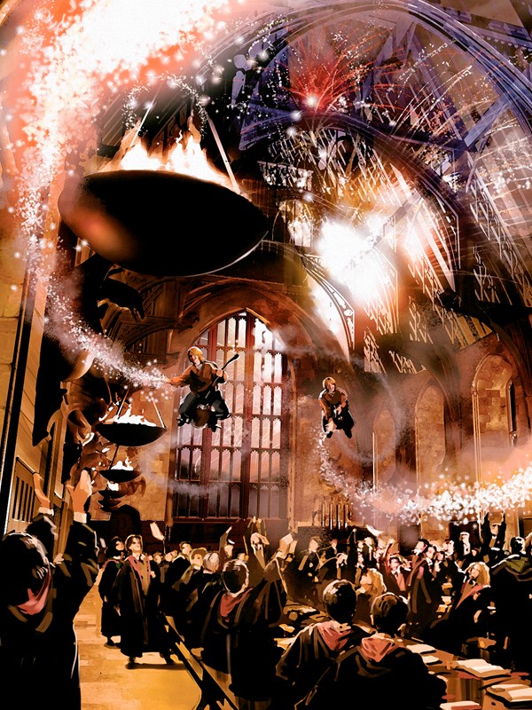 Harry Potter, Construire le monde magique