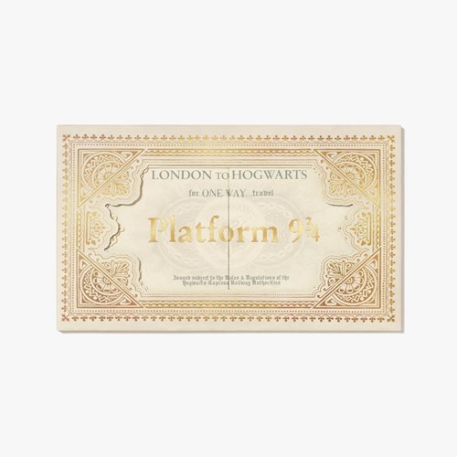 CARTE POSTALE 3D TICKET POUDLARD EXPRESS MINALIMA - HARRY POTTER