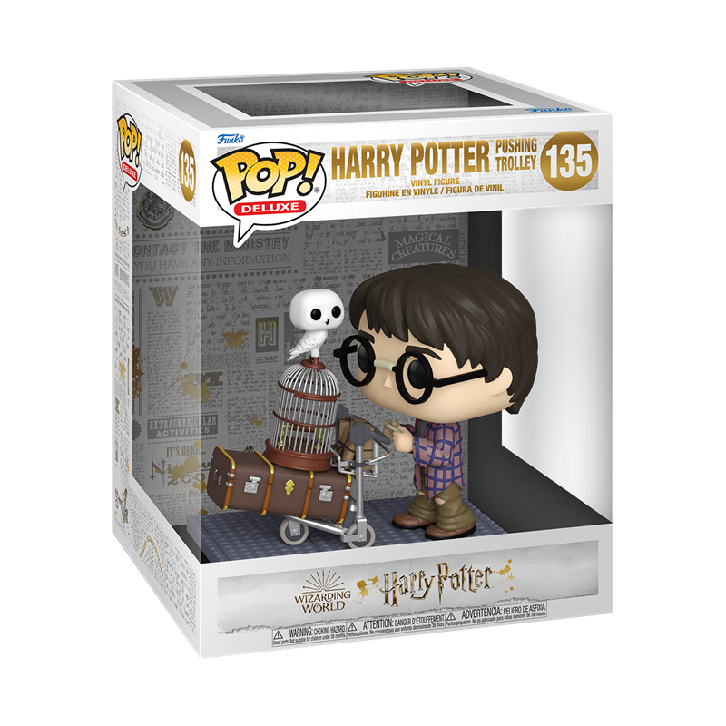 Figurine Pop! Deluxe Harry Pushing Trolley