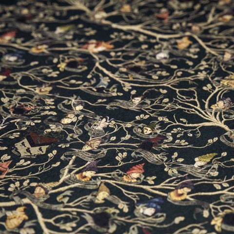 Papier cadeau & cahiers Mina Lima - Tapisserie des Black