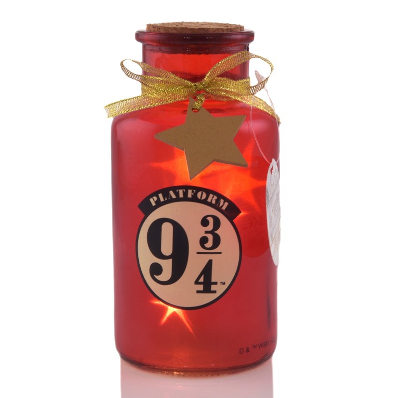 Fiole lumineuse LED Platform 9 3/4 - Harry Potter