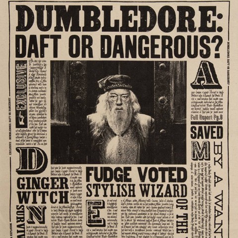 Torchon de cuisine Dumbledore - MinaLima - Harry Potter