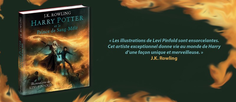 Harry Potter et le Prince de Sang-Mêlé illustré Levi Pinfold