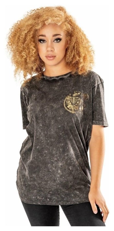 T-SHIRT HARRY POTTER ACID WASH - SERPENTARD