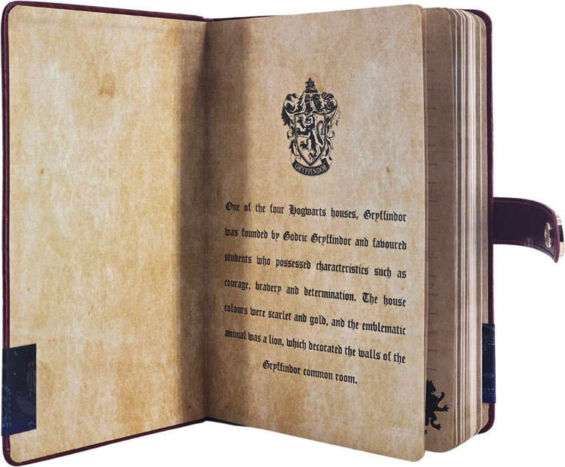 Carnet premium Gryffondor - Harry Potter