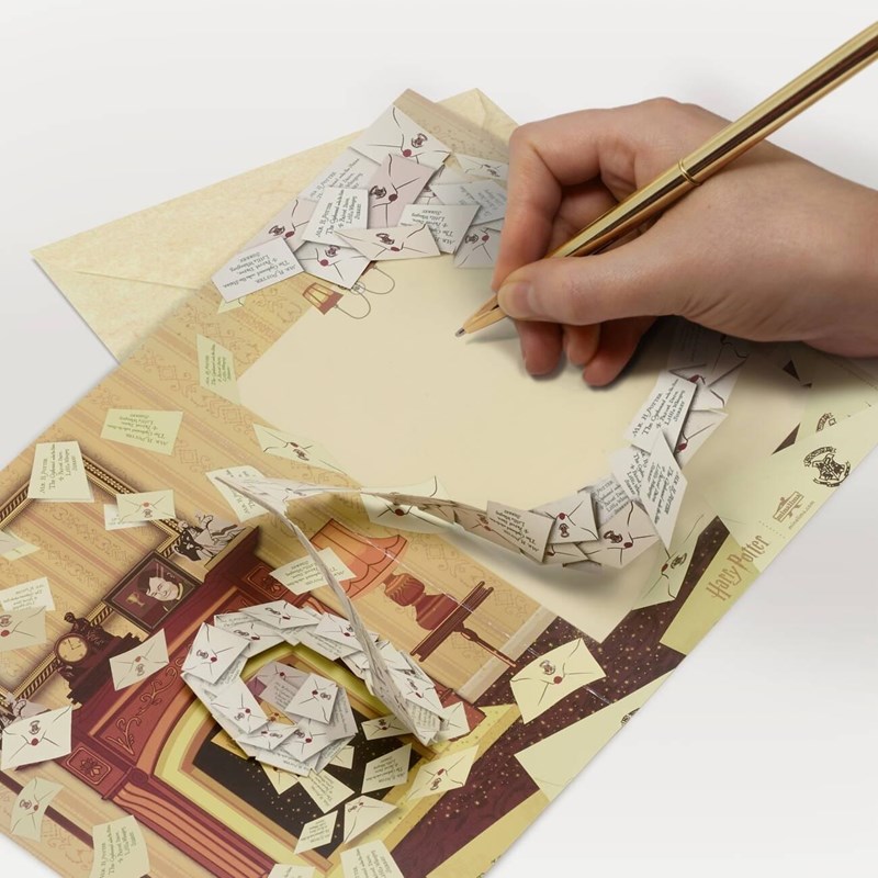 Carte de voeux Lettre acceptation Harry Potter - MinaLima - 25 Ans de Magie