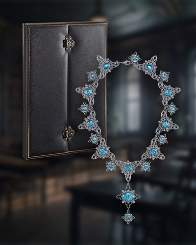 collier d'opale maudit harry potter noble collection 03