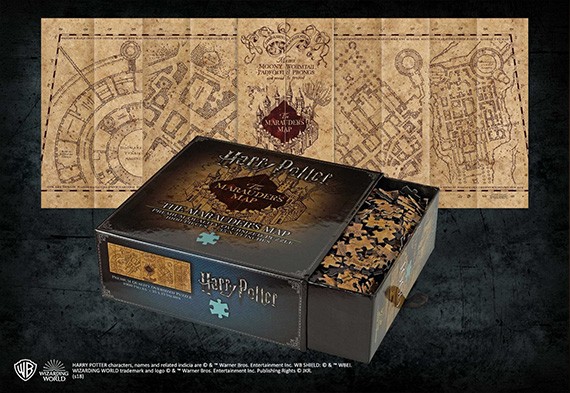 Puzzle Carte du Maraudeur - Noble Collection - Harry Potter