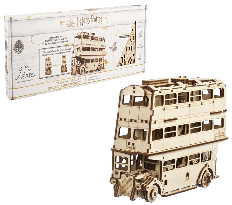 Kit assemblage bois Magicobus - Harry Potter