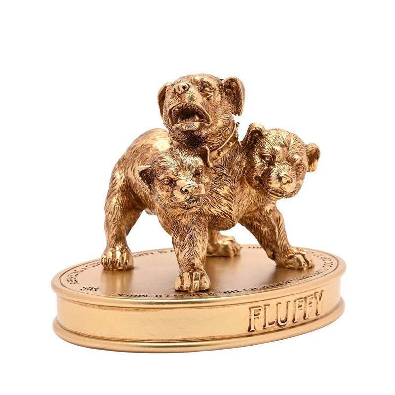 Figurine Dorée Touffu - Harry Potter