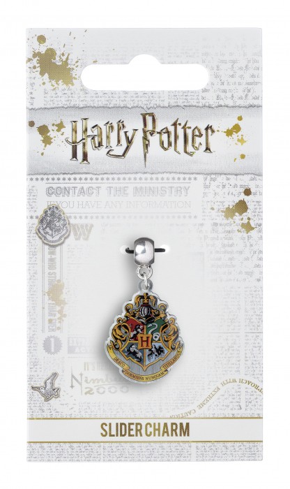 Slider charm pendentif Blason Poudlard - Harry Potter